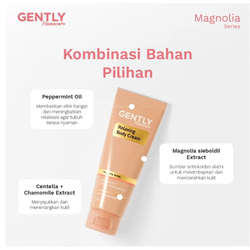 GENTLY Mamacare Relaxing Body Cream 5