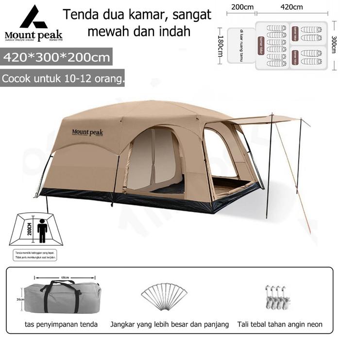 Mountpeak Tenda Camping 5