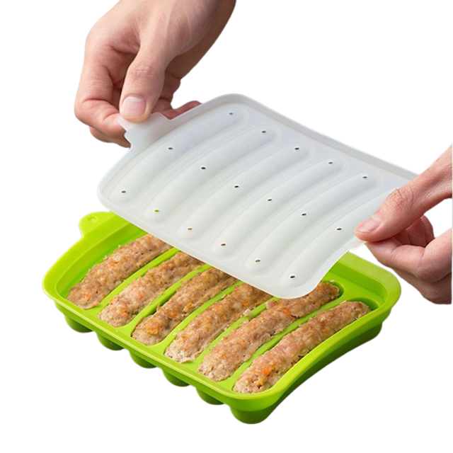  Food Grade Silicone Baby Sausage Mold