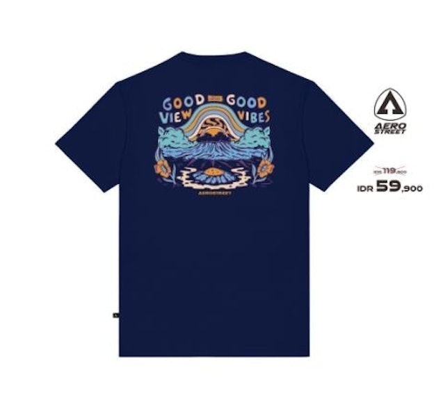 T-Shirt Good View Navy  2