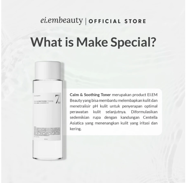 Cantik Alami Sehat EI.EM Calm & Soothing Toner