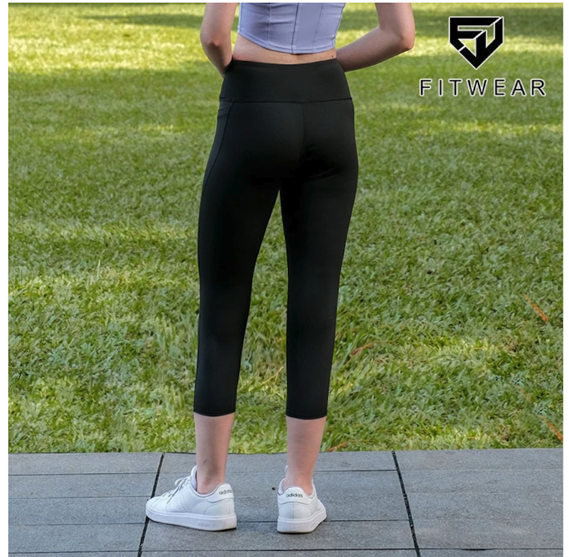 Fitwear Legging Layla V-Waist 7/8 2 Pocket Compression 3