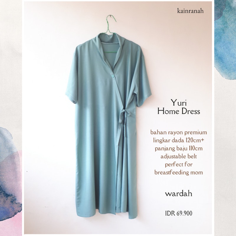 Kain.ranah Yuri Pendek Home Dress 3