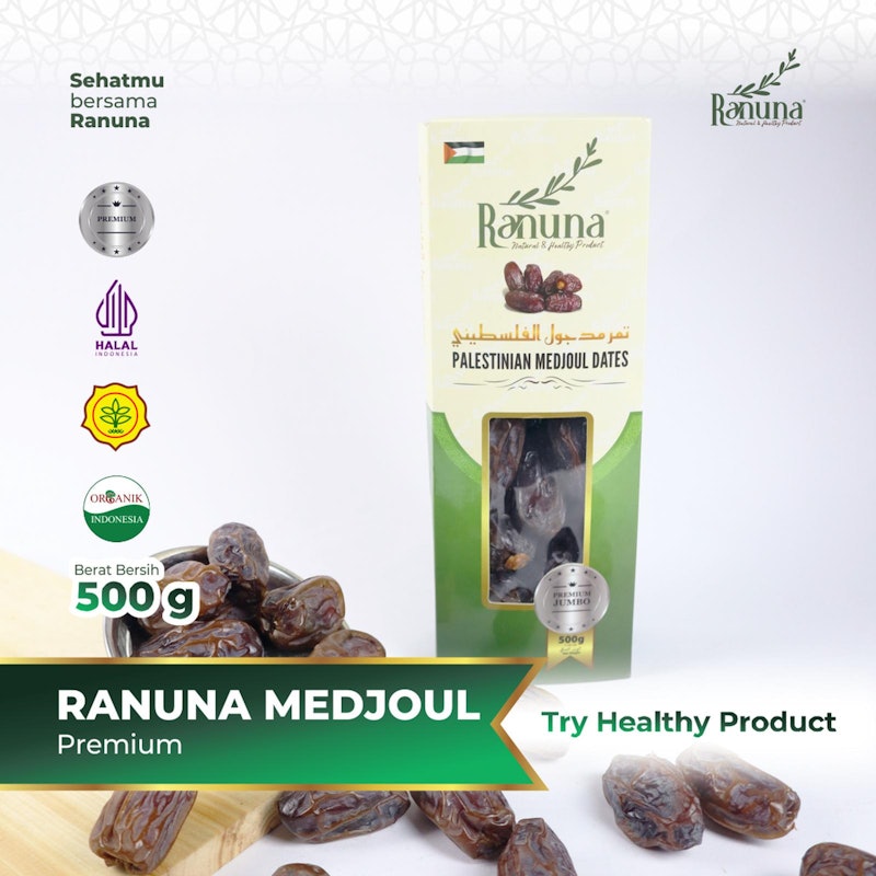 Ranuna Palestinian Medjool Dates 500 gram 5