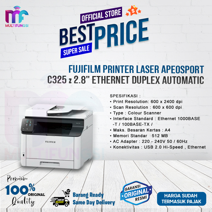 Fujifilm FUJIFILM Apeos A4 Colour Multifunction Printer C325z