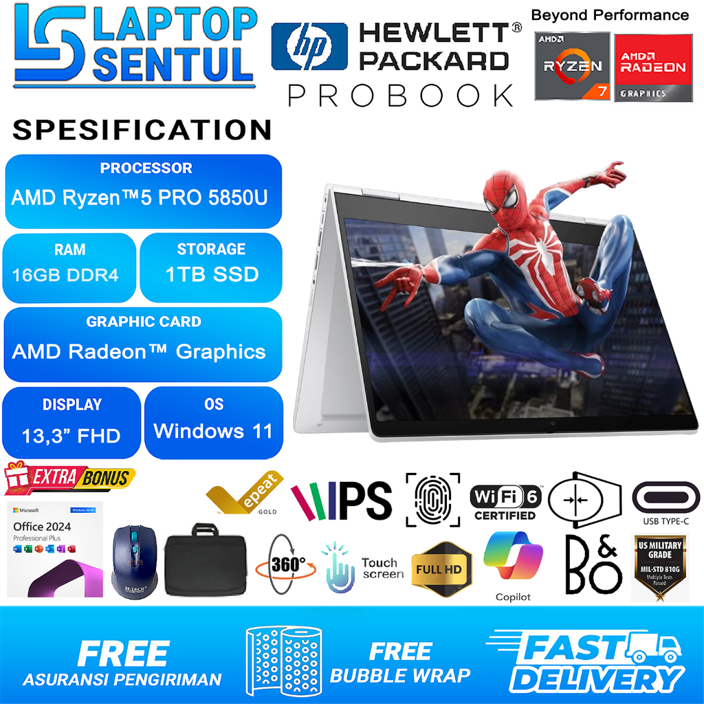 HP HP HP ProBook X360 435 G8