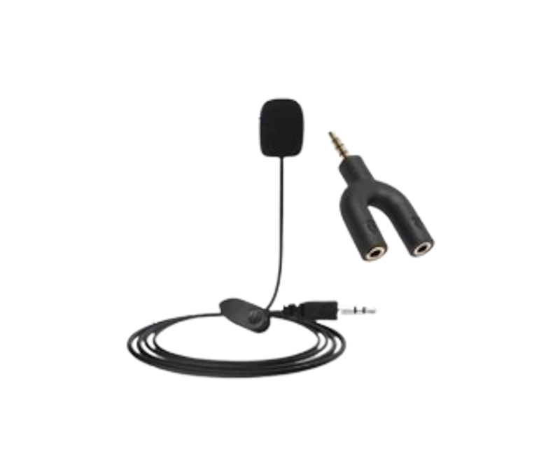 G-POWER Lavalier Microphone Clip On Mini Kabel Jack 3.5mm 1