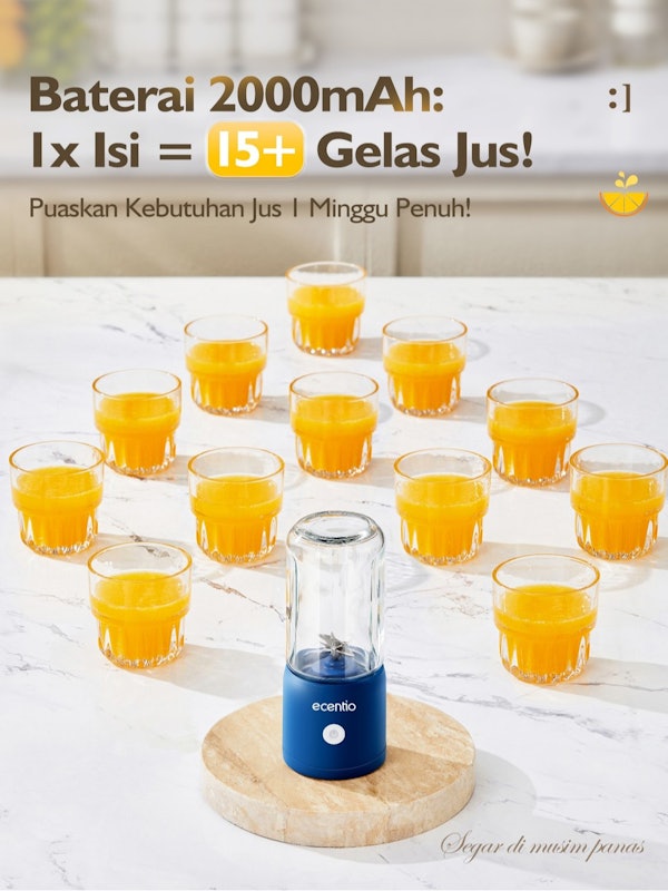 ecentio Juicer Portable Mini Blender 3