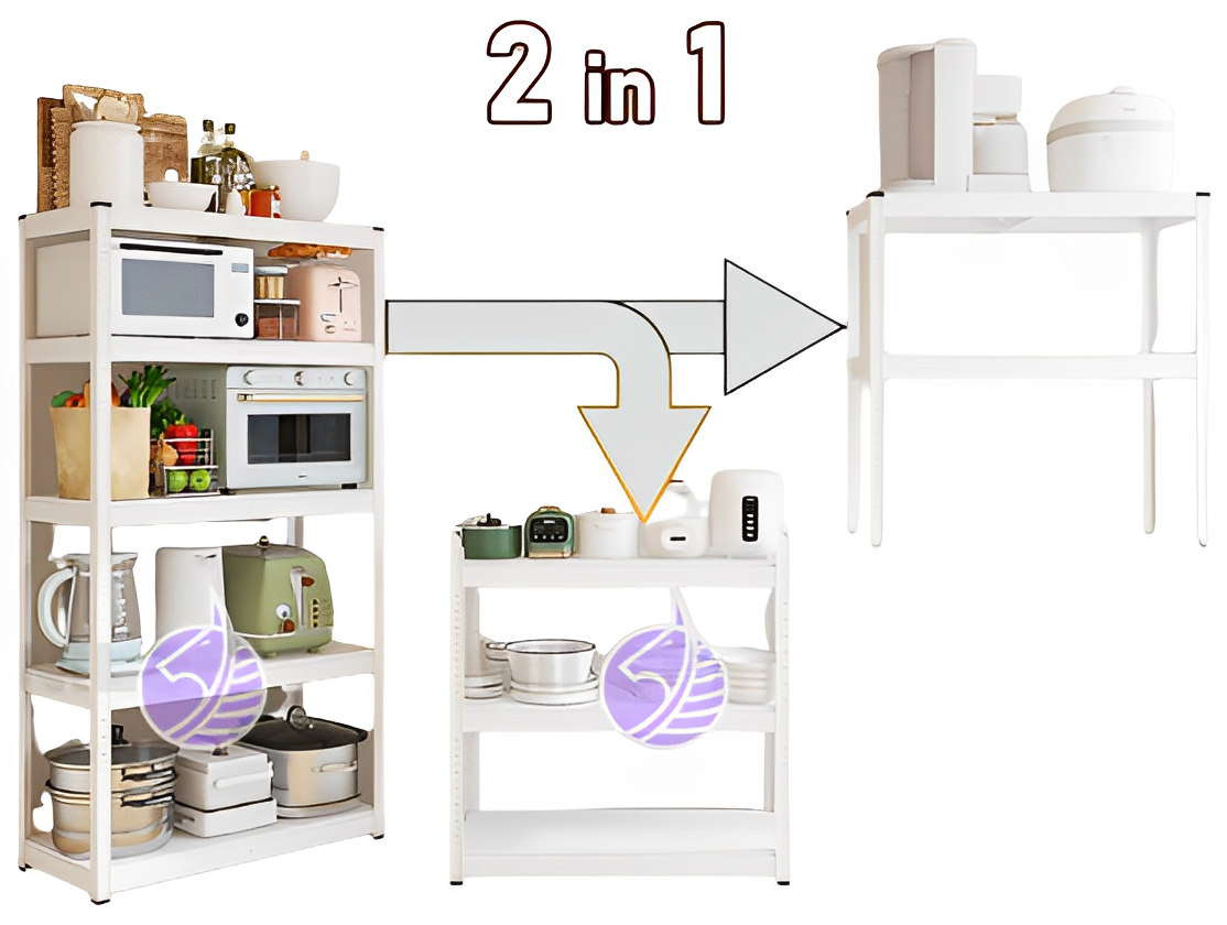 Pocket Dragon Rak Besi Siku 5 Susun