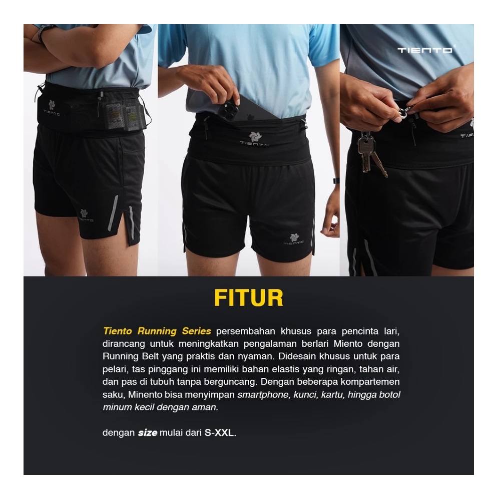 TIento Indonesia Juara Tiento Running Belt 