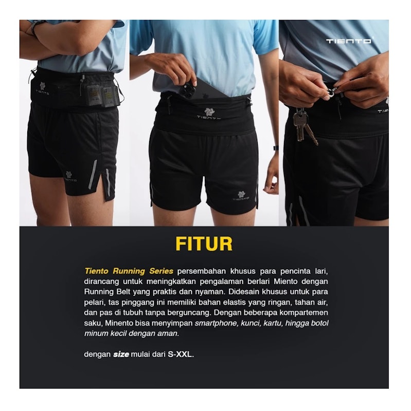 Tiento Running Belt 5