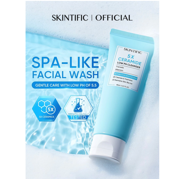 5X Ceramide Low pH Cleanser 2