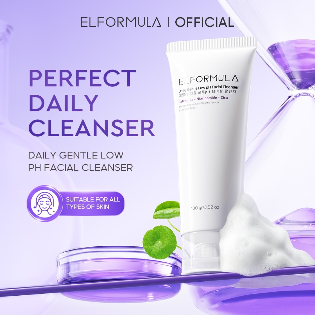 ELFORMULA Daily Gentle Low pH Facial Cleanser 2