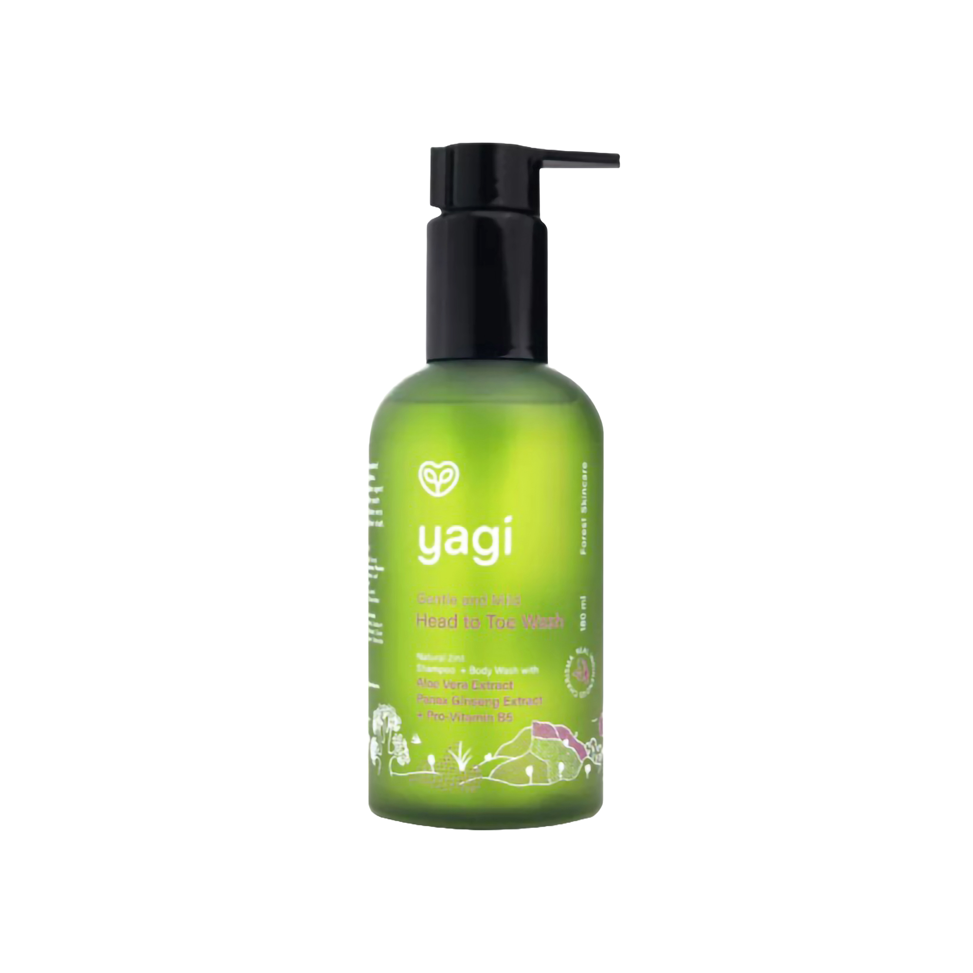 Yagi Forest Gentle And Mild Head To Toe Wash