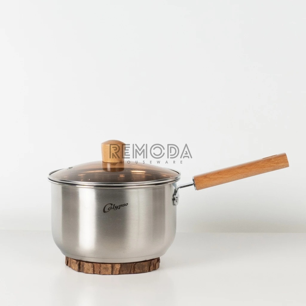 Multi Daya Usaha Calypso Milk Pot Stainless Steel 18 cm
