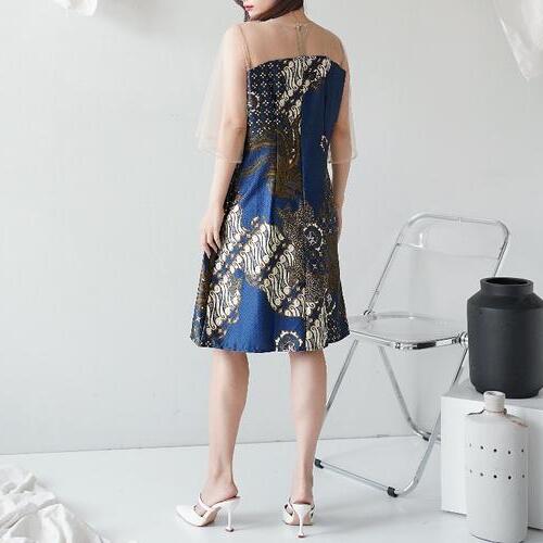  C2W Clothtowear Dress Tile Batik  643-YSY