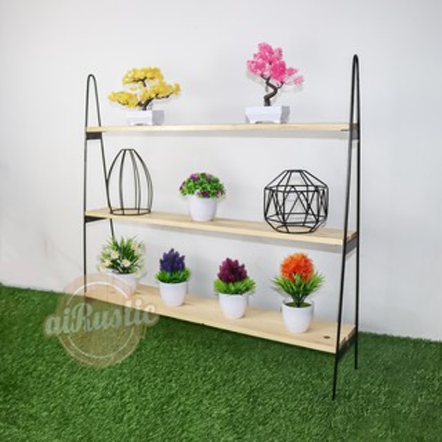 GUNINCO Rak Serbaguna/Rak Bunga Susun