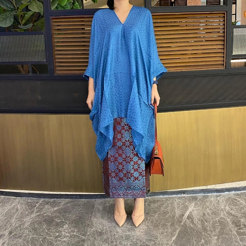 Lausboutique Tunik Aruna Polos Seri Samudra 5
