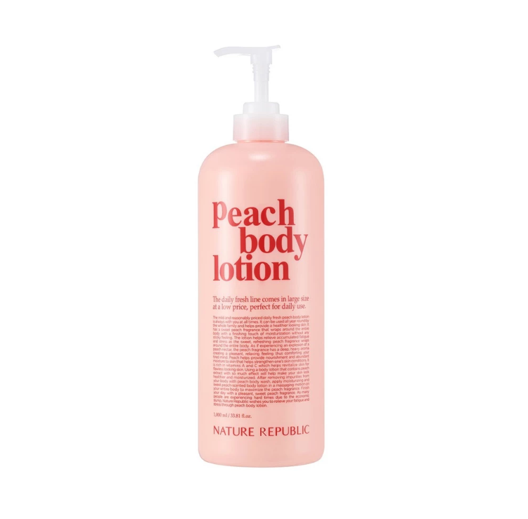 Nature Republic ｜ Peach Body Lotion