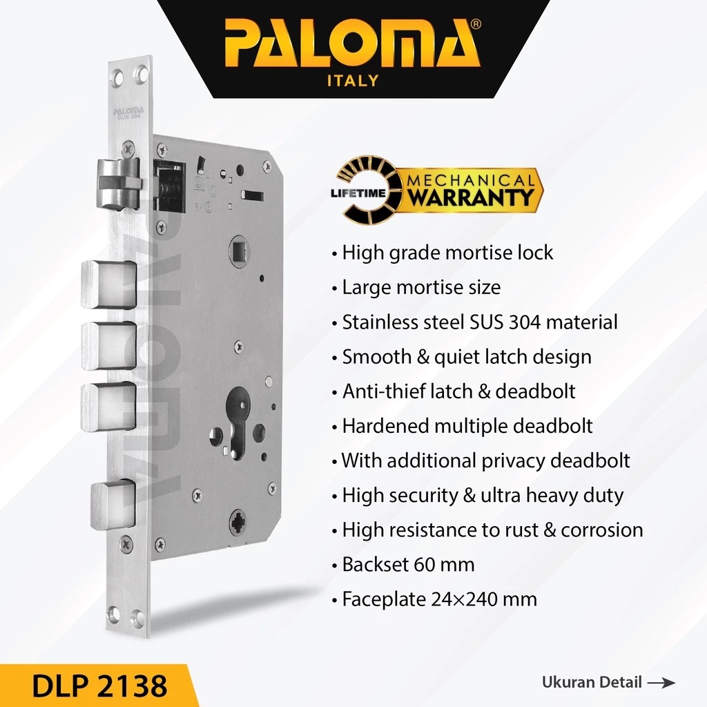 Paloma Hardware PALOMA Smart Lock Camera Door Viewer DLP 2138