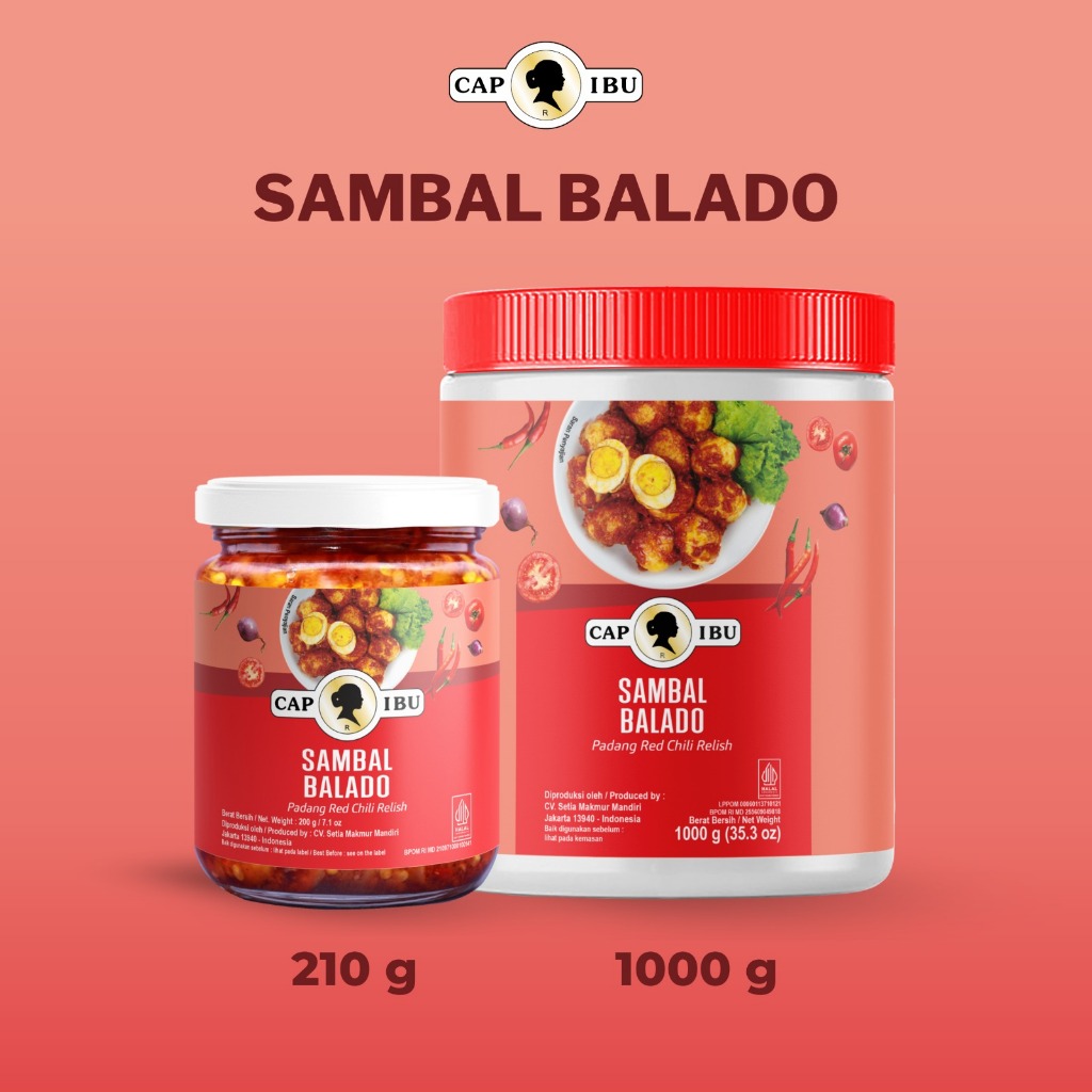  Cap Ibu Sambal Balado Hot
