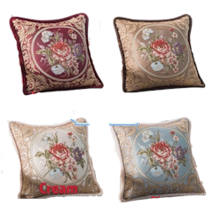 Sarung Bantal Sofa Motif Mewah