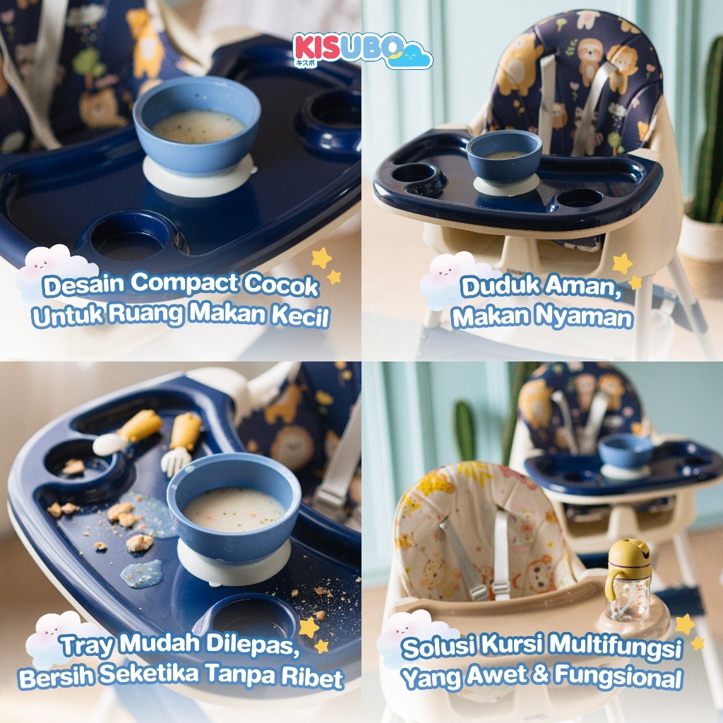  KISUBO Aiko Baby High Chair