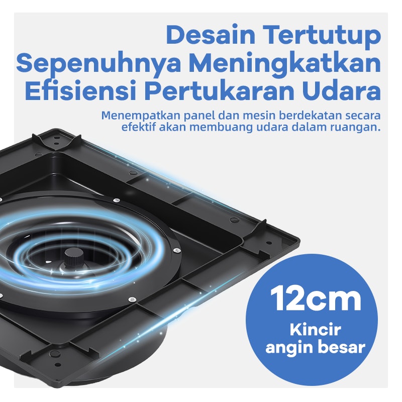 UPHOME Exhaust Fan 12 Inch 4