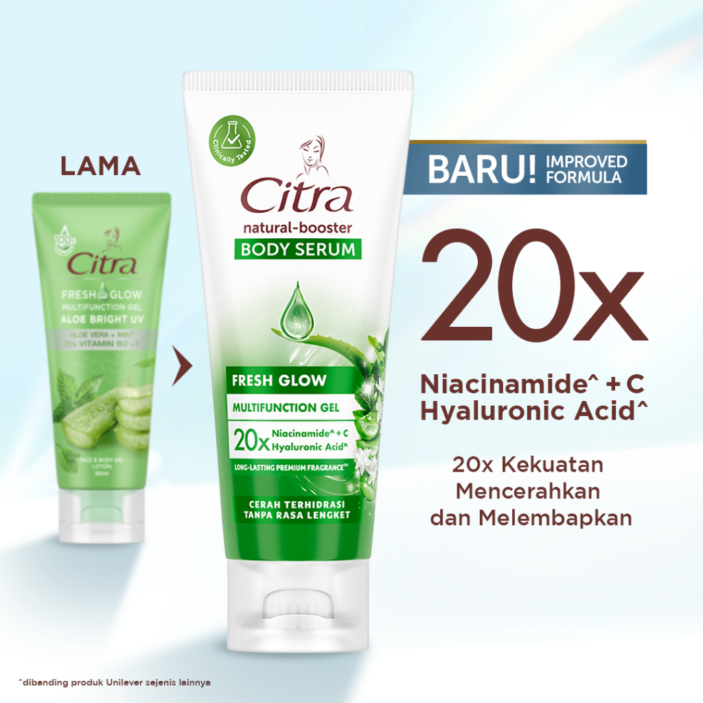 Citra Natural Booster Body Serum Fresh Glow