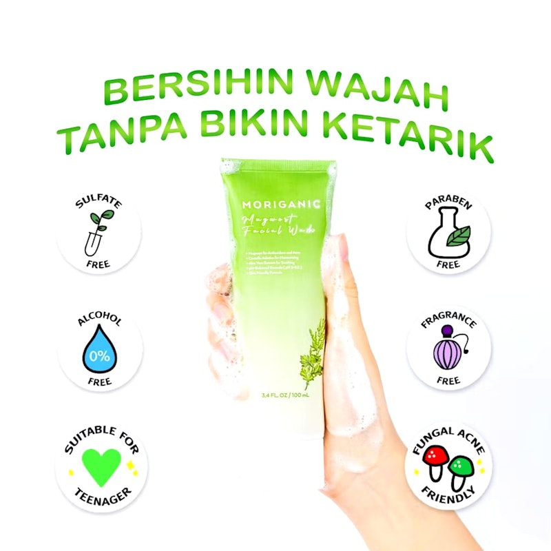 Mugwort Facial Wash 2