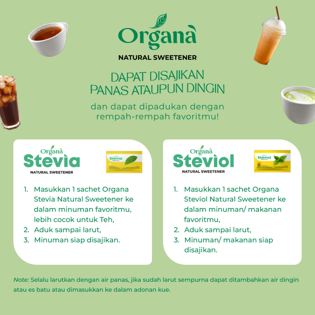 Darya Padma Enoes Organa Stevia Natural Sweetener