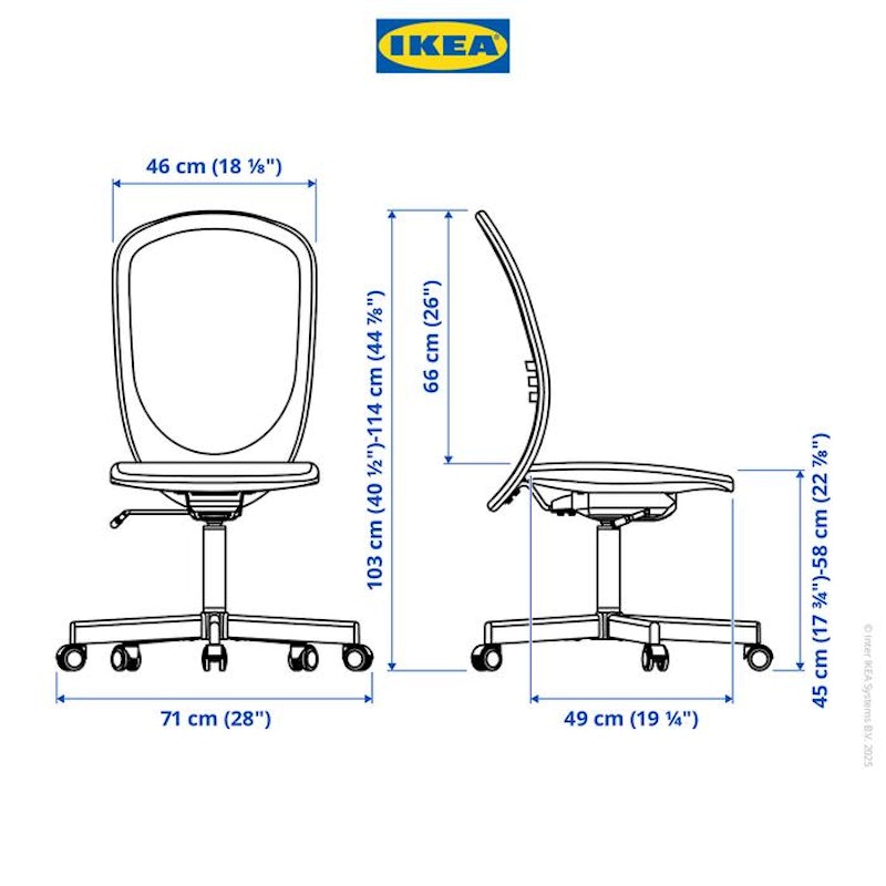 IKEA Flintan Kursi Kerja 4