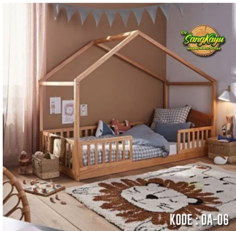 SangKayu Divan Kayu Tempat Tidur Anak Minimalis 2