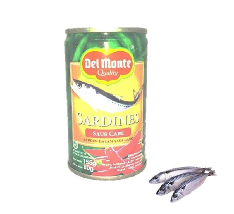 Del Monte Sarden Saus Cabe 3