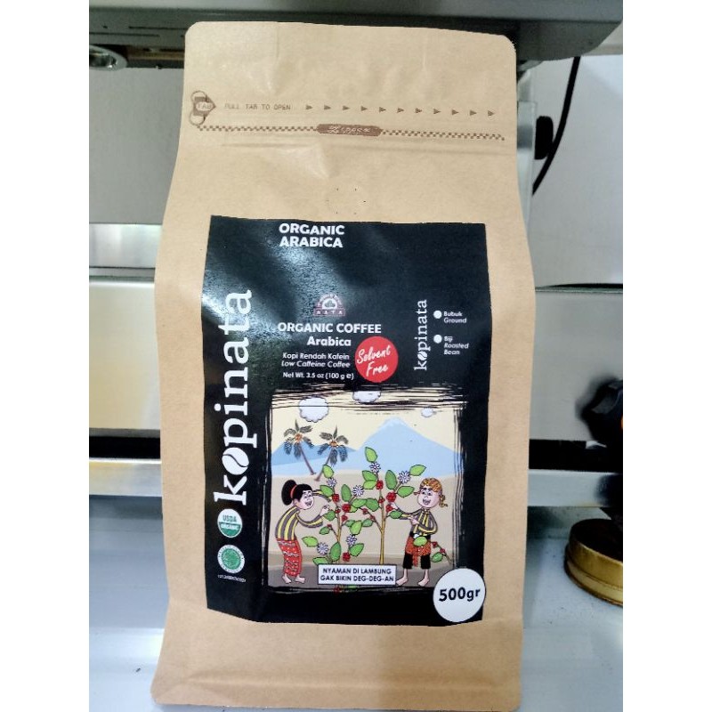 Pabriek Kopi Nata kopinata Organic Coffee Arabica USDA 