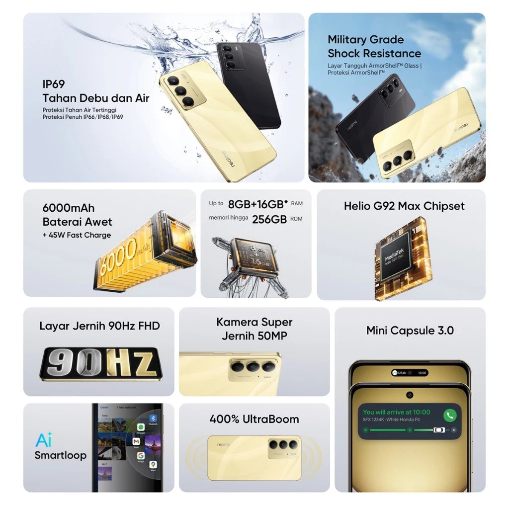 BBK Electronics realme C75 8/128GB