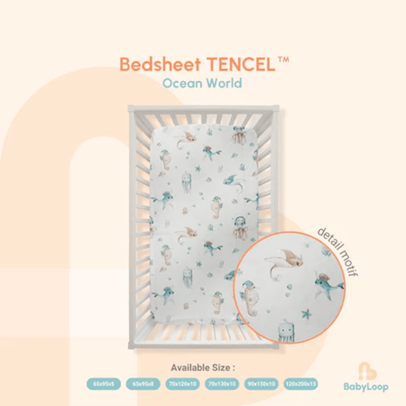 Baby Loop Tencel Bedsheet Cute 3