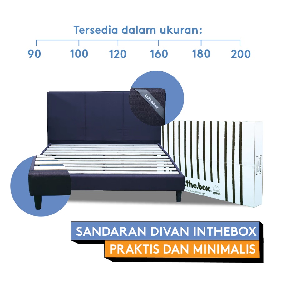 Graha Seribusatu Jaya Inthebox Divan Sandaran