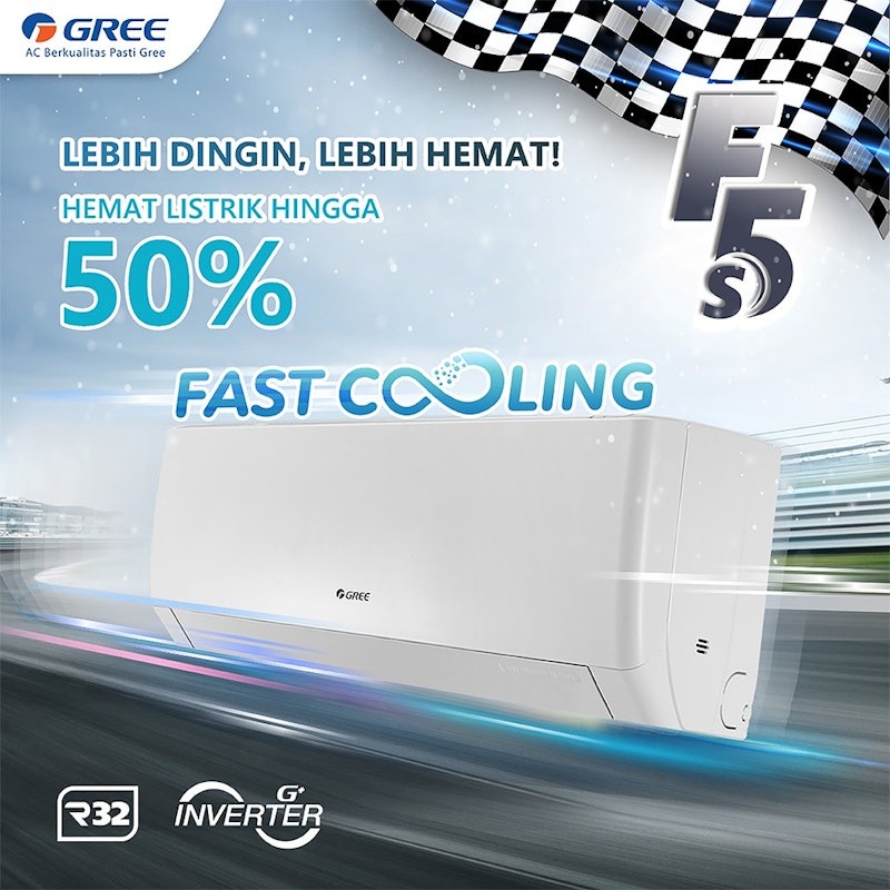 Gree AC F5S Series Inverter 0.5 PK 3