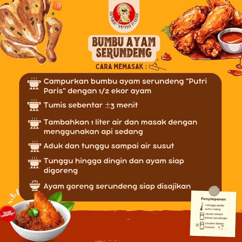 Putri Paris Bumbu Ayam Serundeng 4