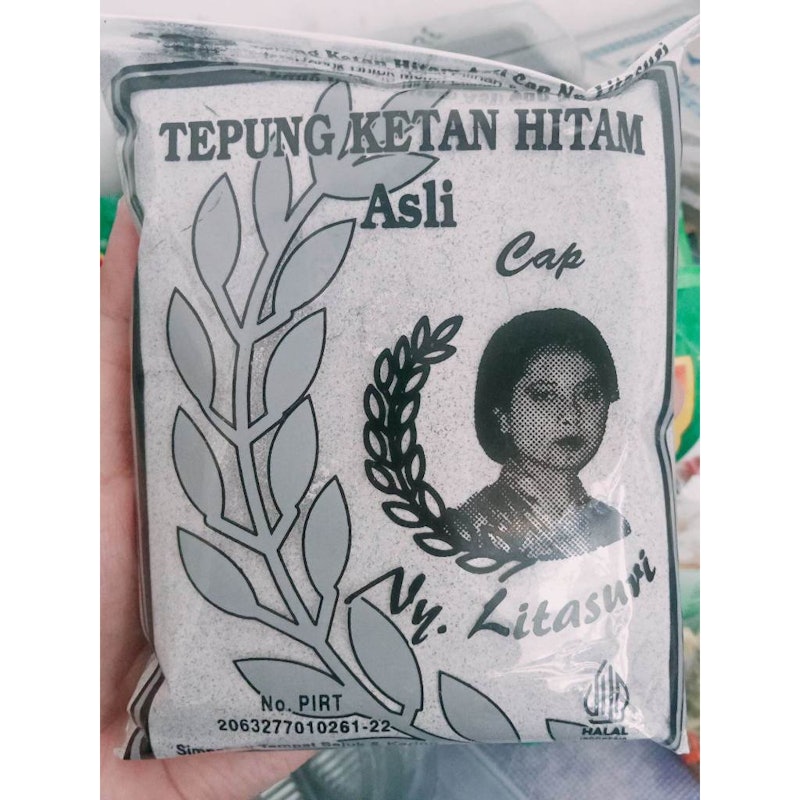 Cap Ny. Litasuri Tepung Ketan Hitam Asli 2