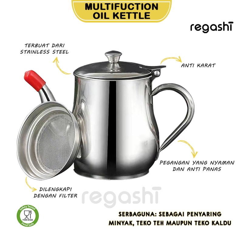 Regashi Multifuction Oil Kettle 3