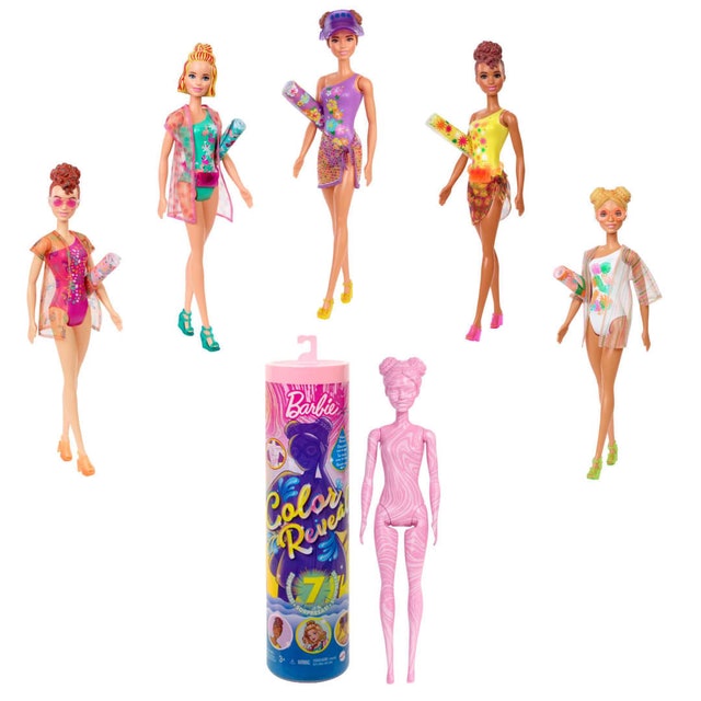 Mattel Barbie Color Reveal Doll with 7 Surprises