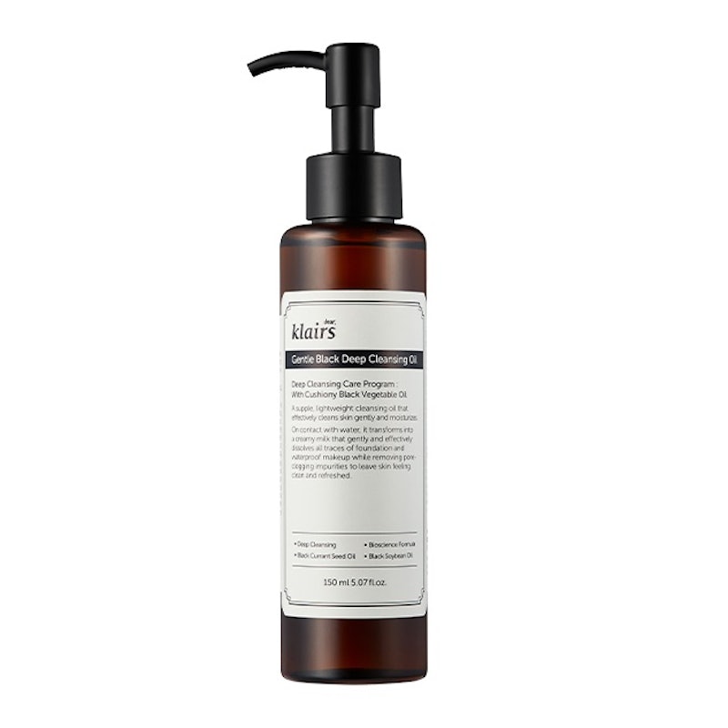 Dear Klairs Gentle Black Deep Cleansing Oil 1