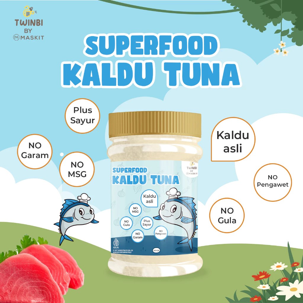 Twinbi by Maskit Kaldu Tuna 90 gram