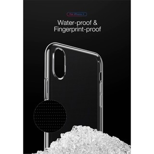 CAFELE Clear Soft Case Transparent Silicone Crystal