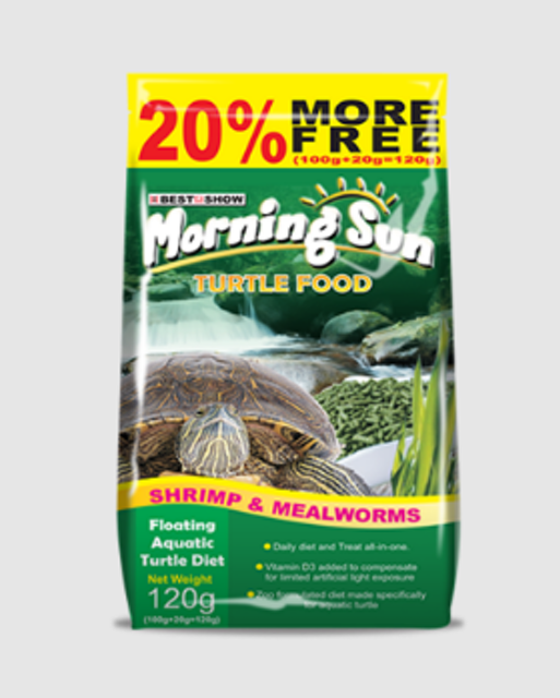 Best In Show Morning Sun Turtle Food