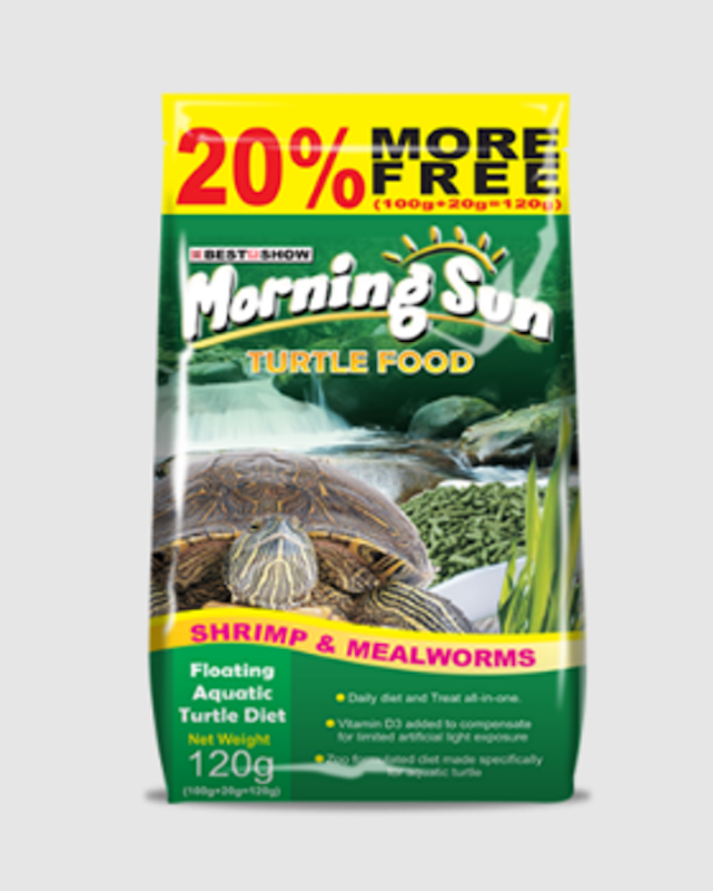 Morning Sun Turtle Food 2