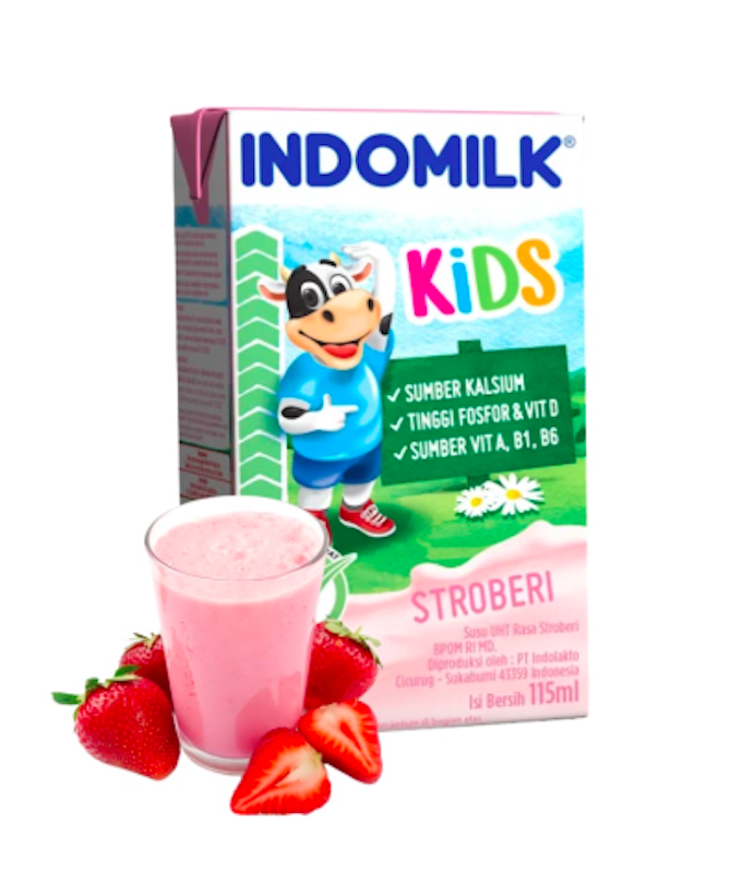 Indomilk Kids Stroberi 2