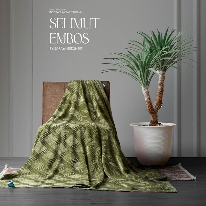 Soraya Bed Sheet Embos Polos 4